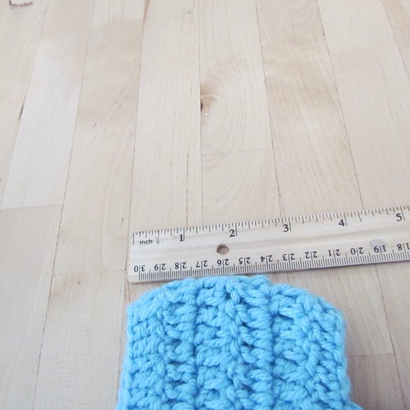 Taller de ABU handmade blue baby dress (crochet) - Picture 2 of 13